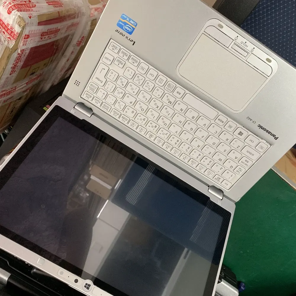  Beste für Benz mb star c4 software v2019.07 ssd 480 gb für panasonic CF-AX2 laptop I5 8G Tablet mit
