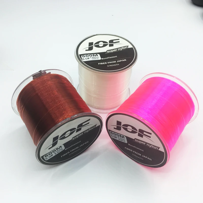 

500m fly fishing line extreme durable japan monofilament main nylon line transparent line for saltwater freshwater fishing