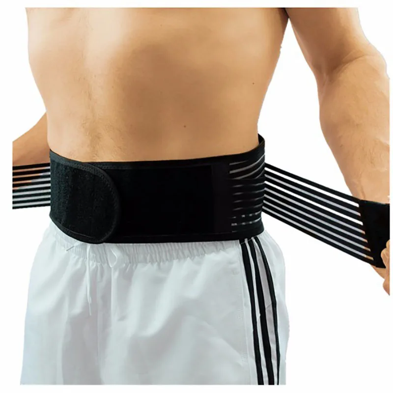 Men's Back Brace Support with Tourmaline Therapy Medical Belt Lower Back Support Braces
