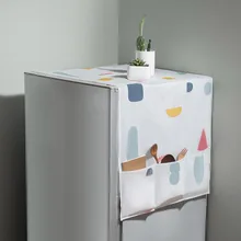 Морозильная камера пылезащитный чехол s водонепроницаемый пылезащитный чехол для холодильника домашний холодильник верхняя сумка холодильник сумка для хранения Органайзер для холодильника