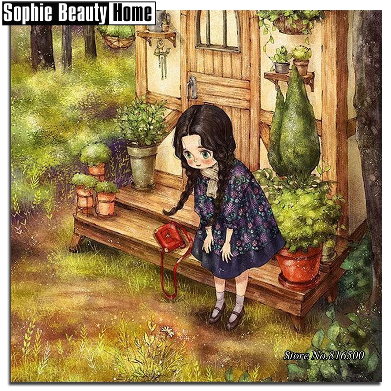 рисунки девочка в лесу. рисунки девочка в лесу. рисунки девочка в лесу. иллюстратор 애뽈 aeppol (корея). рисунки девочка в лесу.