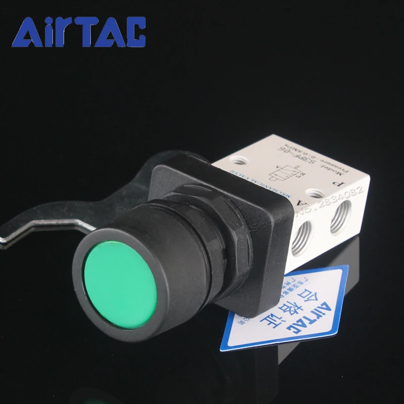 3 Way 2 Позиция PT1/" Механический клапан пневматический Управление клапан S3PF-06 AirTAC