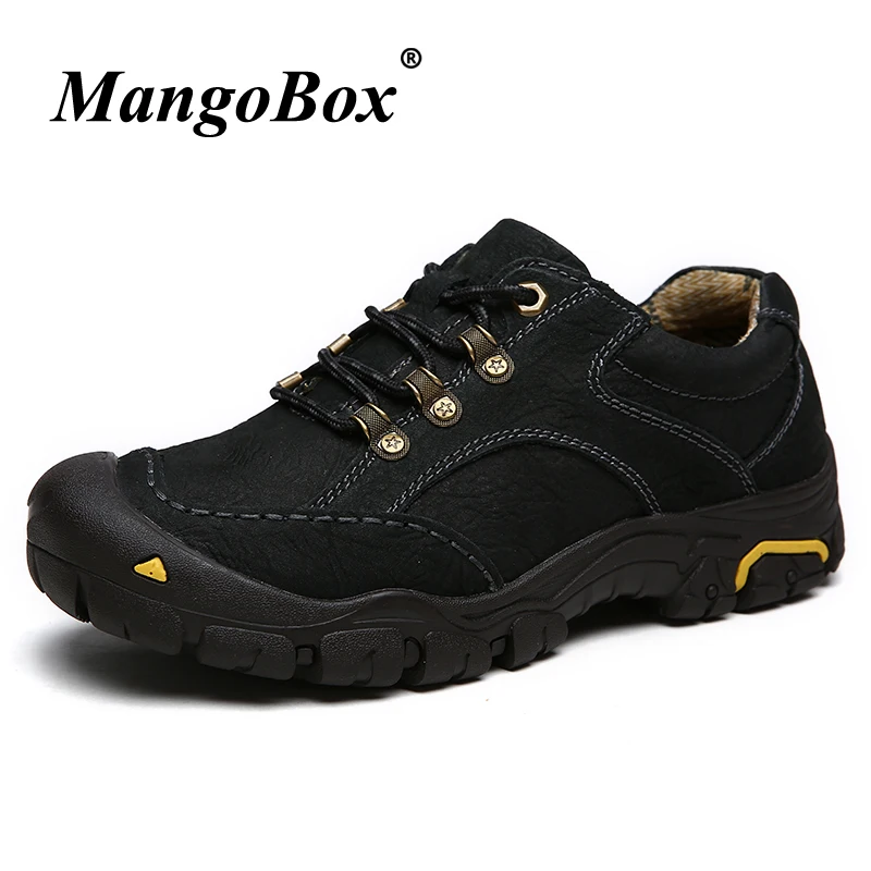 Man Hiking Shoes Large Size 38-46 Trekking Sneakers Men Spring Autumn Climbing Sneakers Comfortable Walking Shoes For Men