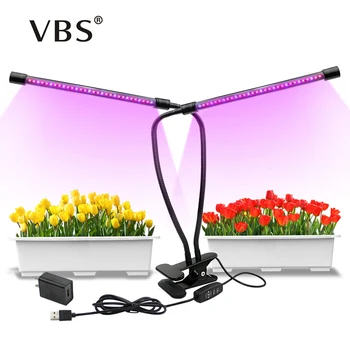 

Dimmable Plant grow light tube led Light Bulb AC100-240V Accelerate Growth Red blue plant grow light lamps Full spectrum Lamp