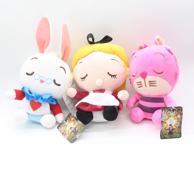 Алиса в стране чудес Чеширский кот 20 см Kawaii стиль куклы и мягкие игрушки | Игрушки