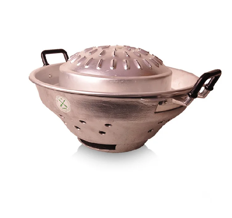 High Quality Thailand Style 35cm Iron Hot Pot Thailand Characteristic