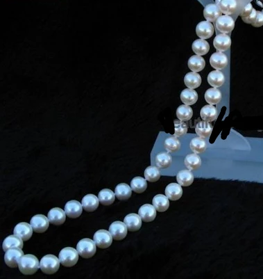 

ddh001533 8-9MM Natural White TOP Highest pearls necklaces