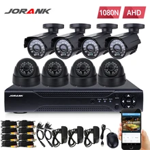 Система видеонаблюдения 8ch dvr комплект 8 каналов наружная водостойкая Камера видеонаблюдения комплект домашняя 8CH AHD DVR камера видеонаблюдения