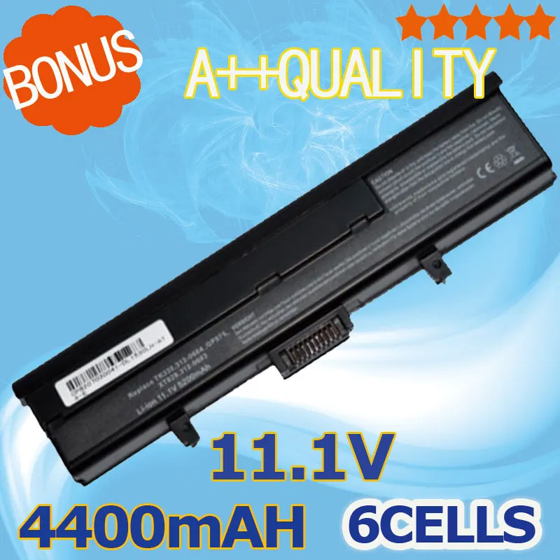4400mah 6 cell 11 1 v Новый аккумулятор для ноутбука Dell XPS M1530 XT832 XT828 TK330 RU030 451-10528 312-0663 312-0662