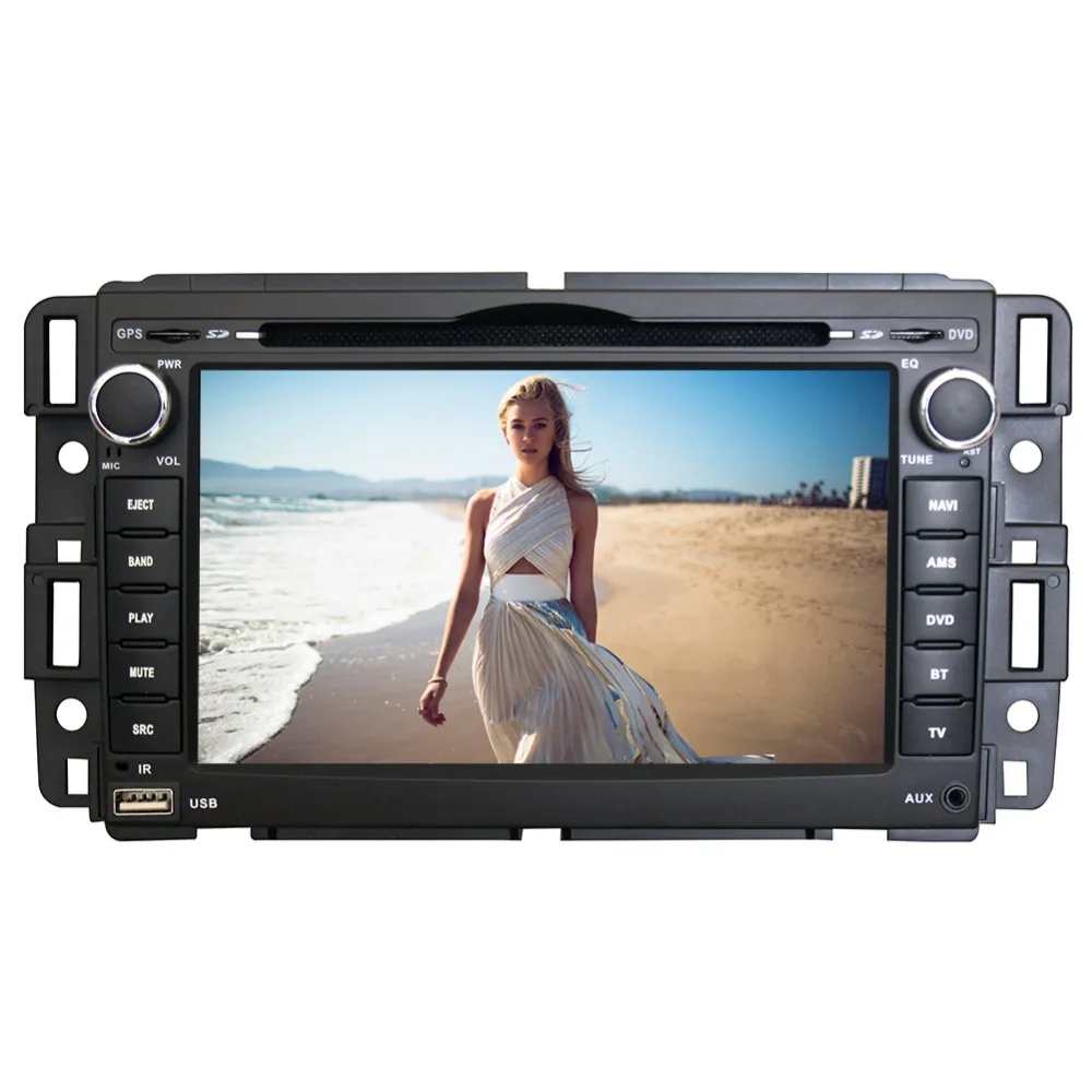 

7" HD 1024*600 4 Core Android 6.0 Car DVD GPS Player for Chevrolet GMC Sierra Tahoe Acadia Denali 2007 2008 2009 2010 2011 2012