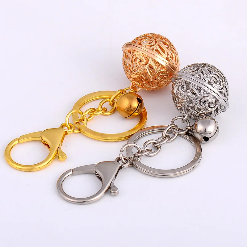 Hollow Bell Keychain With Female Palace Bell Key Chain Ornaments