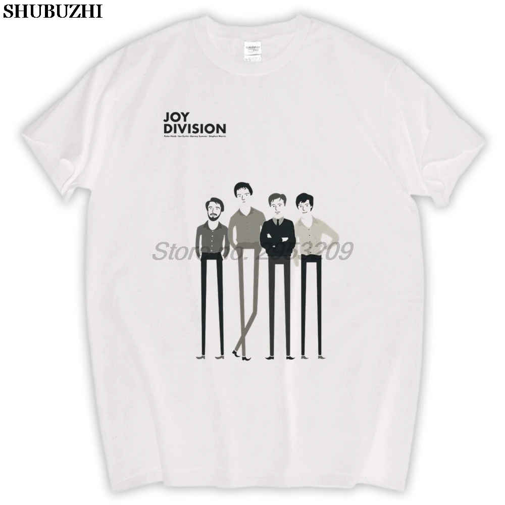 

JOY DIVISION CURTIS Rock IAN Post-Punk T-shirt cotton Fashion Brand t shirt men new high quality sbz5219