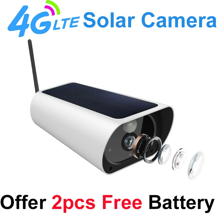 camera 4g solar