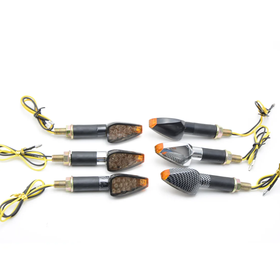 Universal LED Motorcycle LED Flexible Turn Signal Indicators Lights/lamp For honda vfr800 vfr800f vtr1000 firestorm