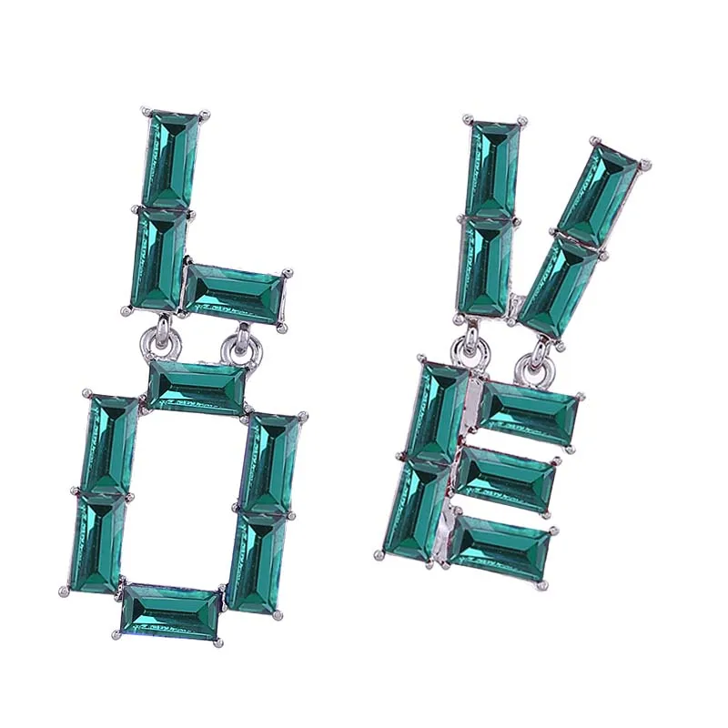boho drop earrings love dangle earrings statement long pendant earrings oorbellen women fashion Jewelry  (7)