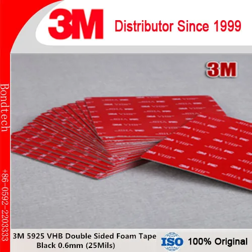 3M ™ 8mm X 3m cinta de espuma acrílica Automotive Coche Auto Adhesivo Doble Cara 0.8mm