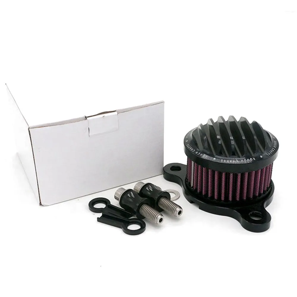 

Black Air Filter Motorcycle Intake Air Cleaner System For Harley Sportster XL Iron 883 XL1200 48 72 2004-2014 Filtre a air moto