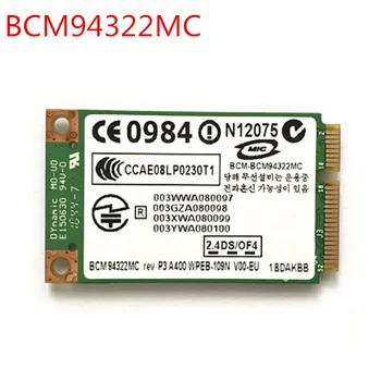 

Broadcom 4322 AGN 300Mbps Network Adapter for Apple BCM94322MC BCM4322 Full Size PCI-E 802.11 a/g/n 300M WIFI Wireless Mini Card