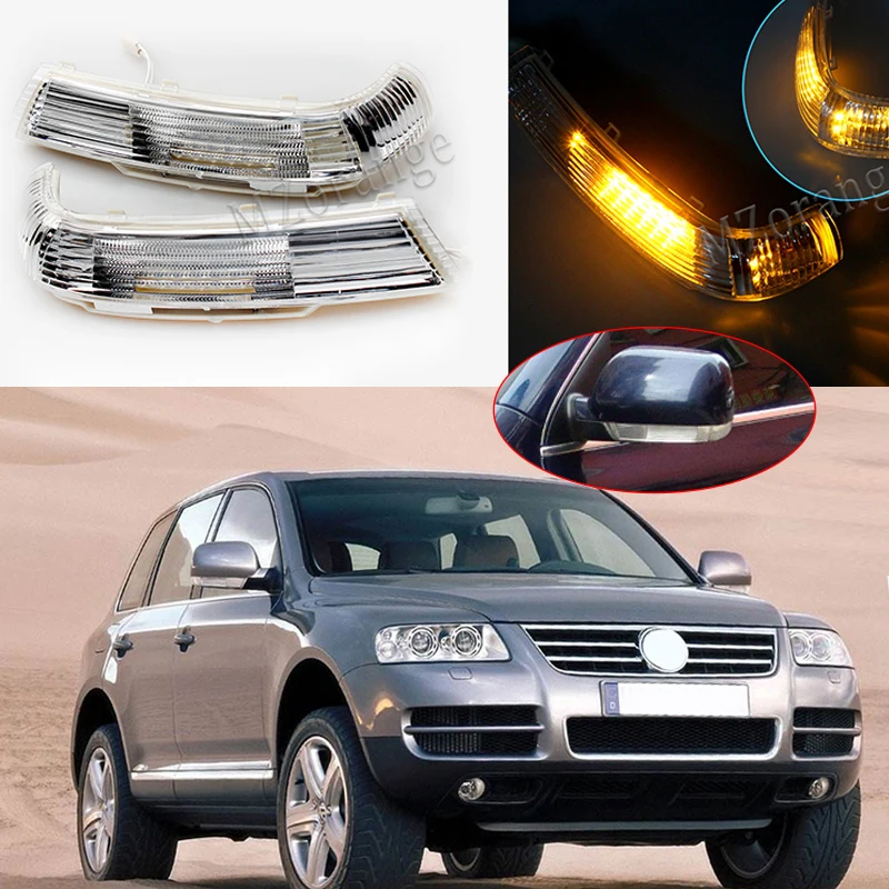 Rearview mirror LED turn signal light Indicator lamp For Volkswagen VW TOUAREG 2003 2004 2005 2006 2007 high quailty