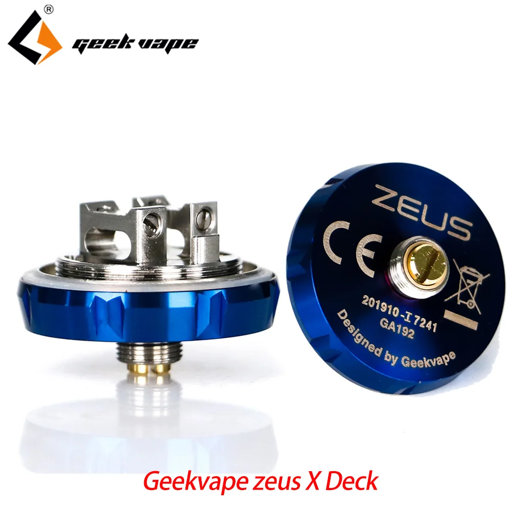 

New Geekvape zeus X Deck Electronic cigarette Accessory For zeus x RTA rebuildable Vaporizer Tank Vape Deck