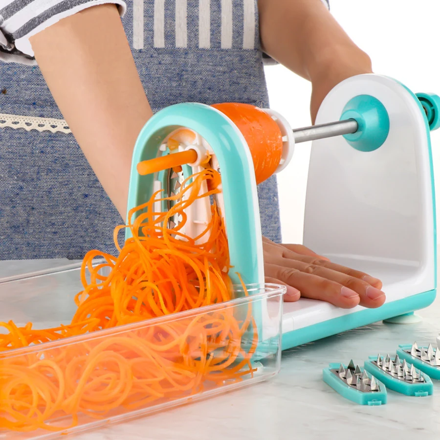 

Vegetable Spiral Slicer Vegetable Cutter Multi-functional Slicer Potato Carrot Slicer Onlion Grater Slicer Vegetable Cutter Tool