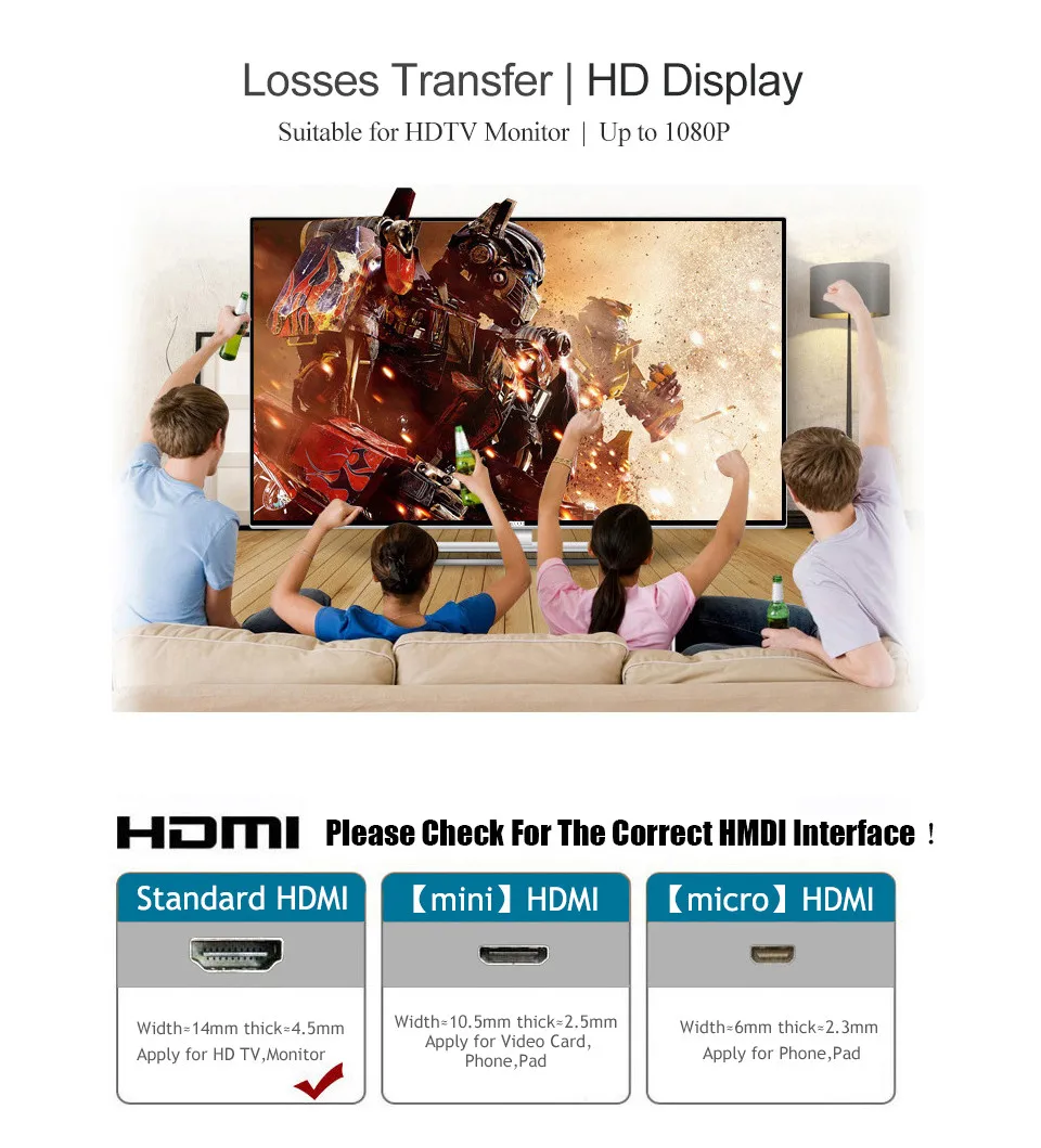 Mini V1.4 3 Port HDMI Switch Switcher HDMI Splitter HDTV 1080P 3 Input to 1 Output HDMI Port for PS3 PS4 for Xbox 360 PC DV DVD  (6)