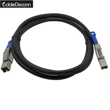

External 4X SFF 8644 Mini SAS to Mini SAS High Density HD SFF 8644 Data Cable 1M 2M