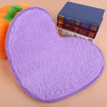 60*70 см, мягкие коврики для ванной, спальни, пола, душа, Йога, нескользящий плюшевый коврик сердечко, коврик