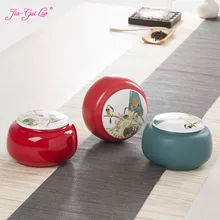 JIA-GUI LUO керамика чай коробка сухофрукты хранения банок герметичные бутылки интимные аксессуары Pu'er Tieguanyin коллекция Подарочная коробка D086