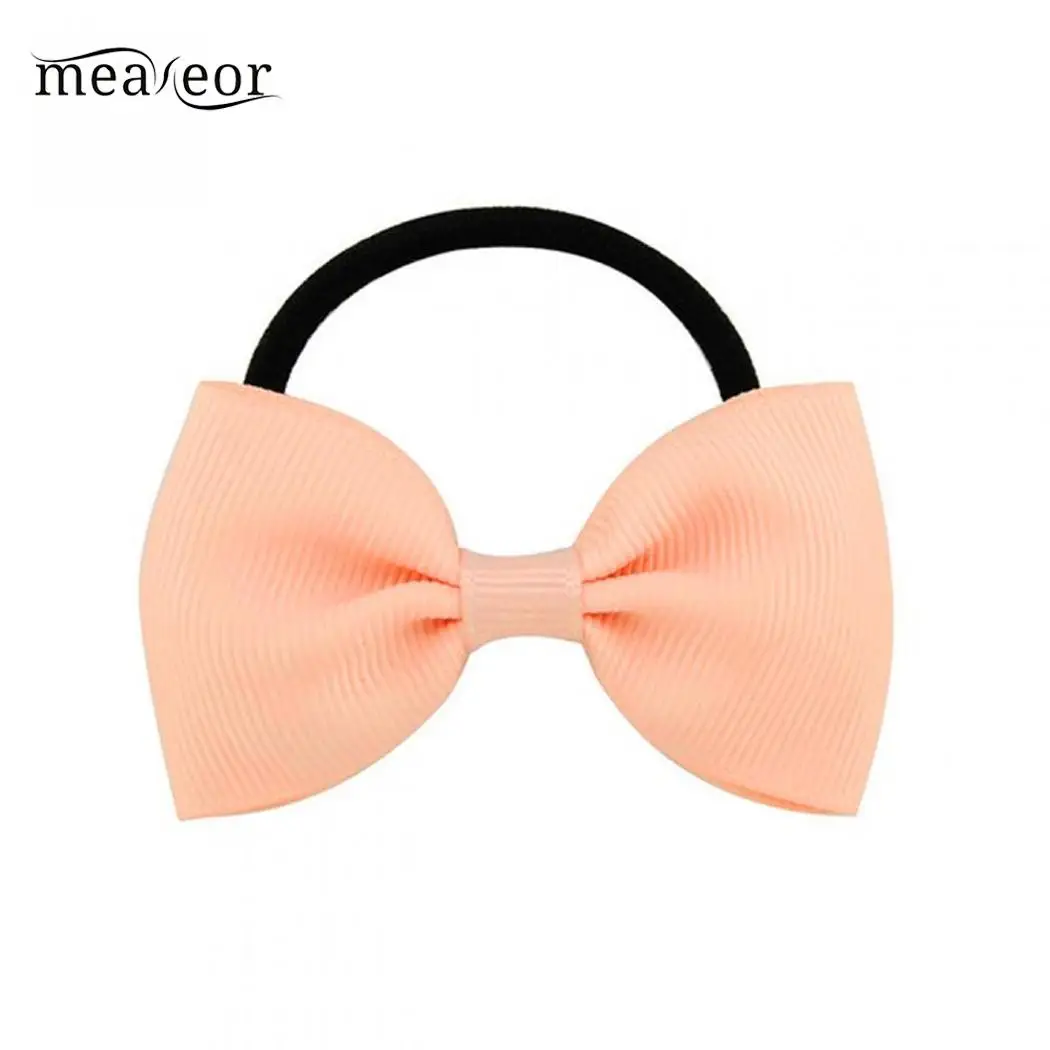 Meaneor эластичный галстук-бабочка для женщин модная одежда для девочек держатель для волос кольца аксессуары для волос для девочек