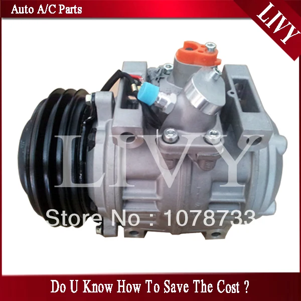 

10PA30C A/C Compressor for Toyota coaster Bus 5GROOVES 24V 447220-1310 447220-0390 4472200394 4472201030 4472201310 4472200390