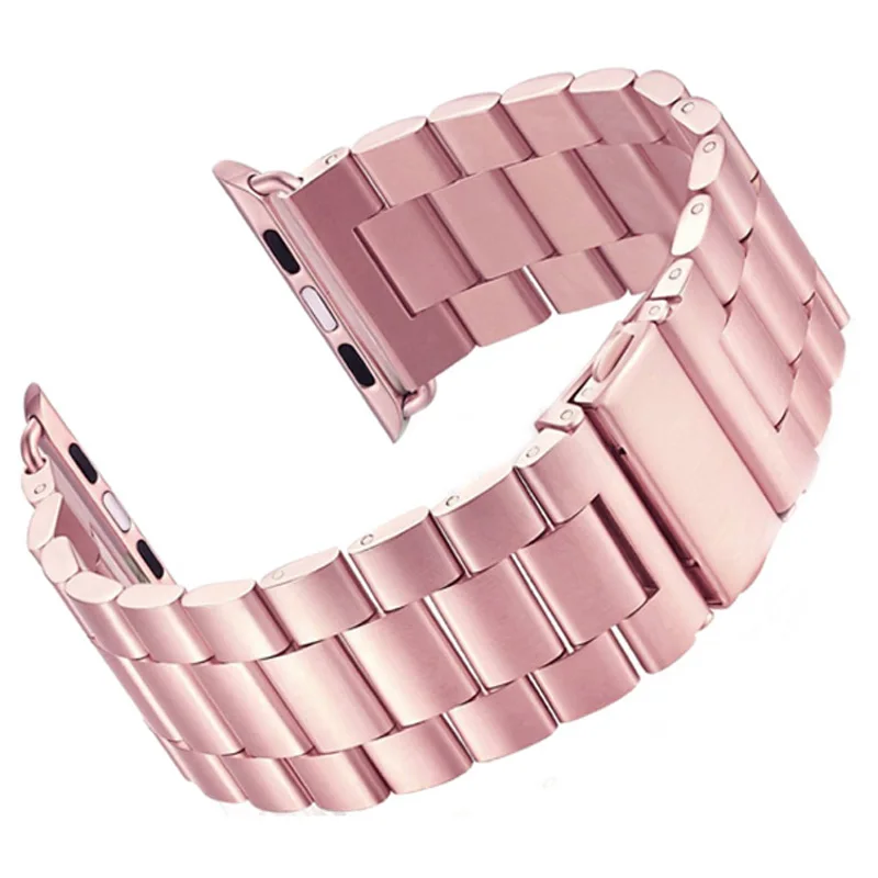 Бренд BUMVOR 5 ремешок из нержавеющей стали для Apple Watch Band 42 мм 38 Iwatch 44 мм/40 Correa браслет