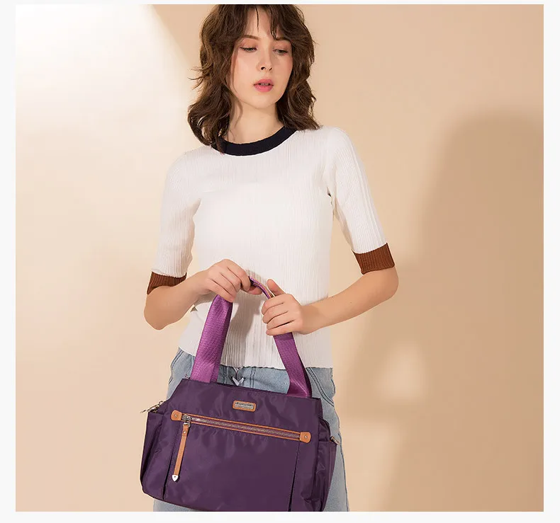 tote oxford bolsas moda grande capacidade mensageiro