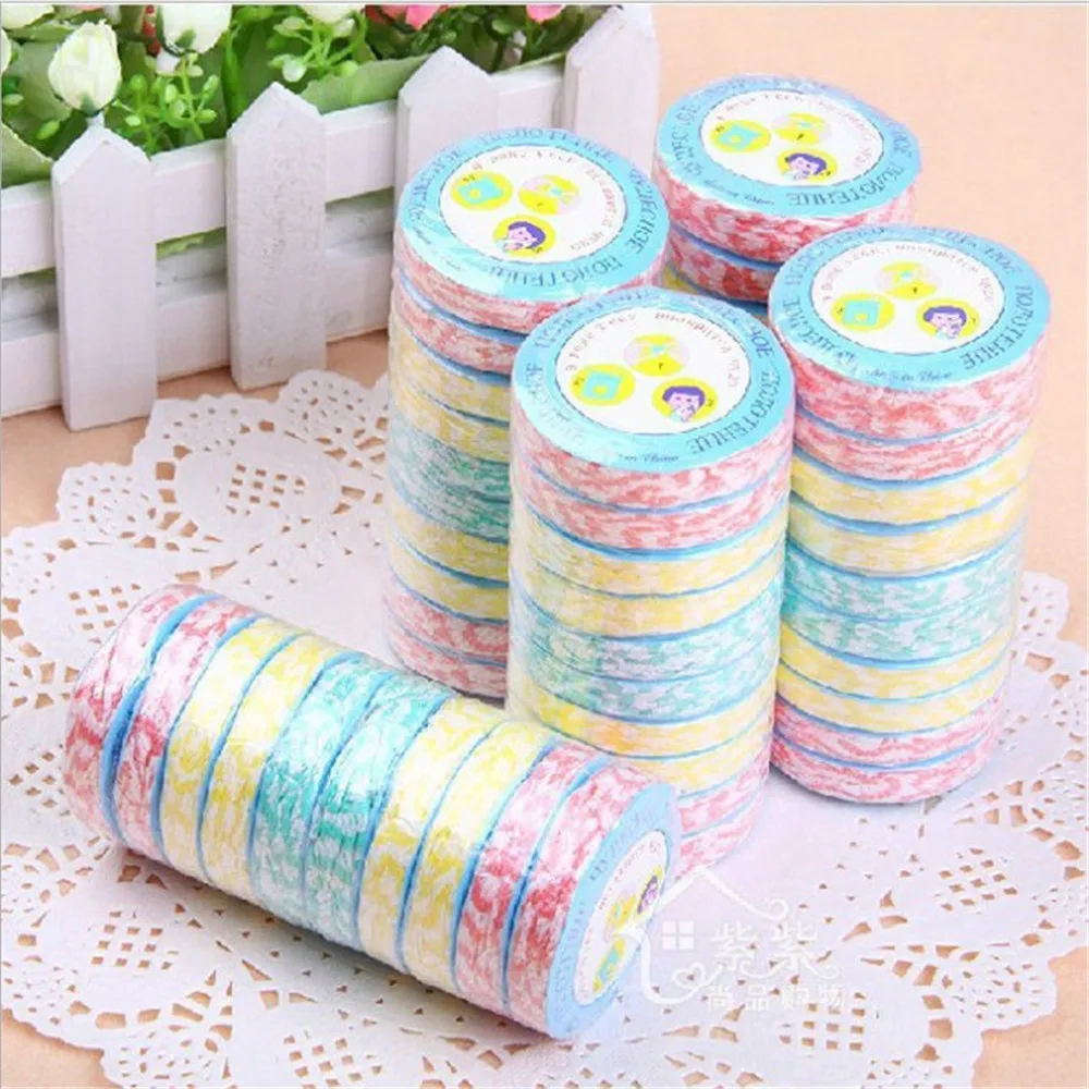 

2PC Compressed Towel Travel Wipe Non-woven fabric Expandable Just Add Water Made In China Random 10g Outdoor #4S18