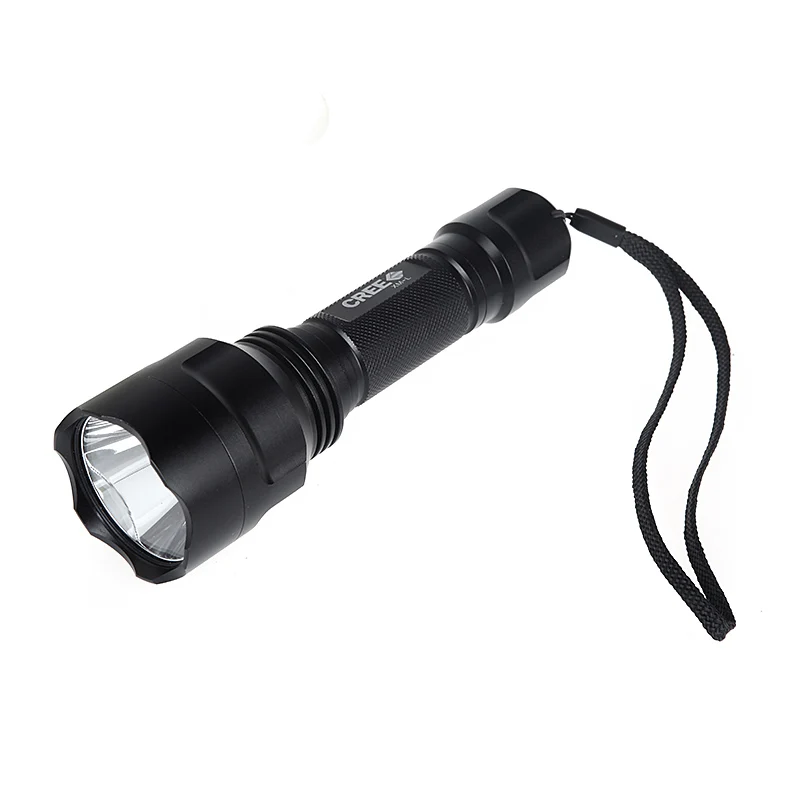 TrustFire C8-T6 2000LM CREE XML-T6 5-режимный светодиодный вспышка светильник износостойкий фонарь светильник по 18650 Батарея для самообороны