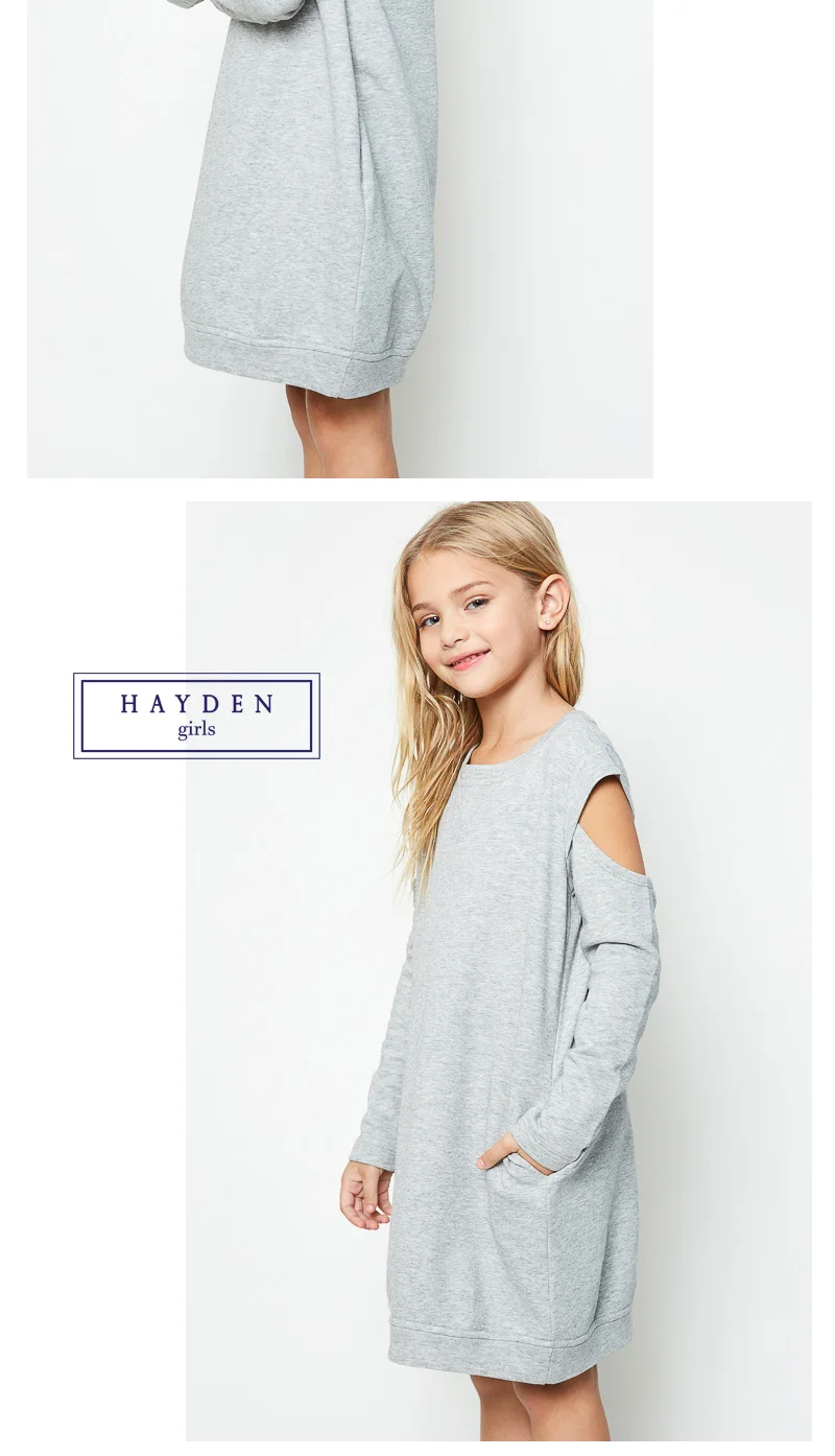 girls sweatshirt dress G3981-8