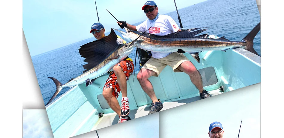 Artesanal de Madeira Jogo Veleiro Flutuante Isca Lápis Popper Pesca Sailfish Sft Marca Xilang160mm 55g 22 Esporte e Lazer