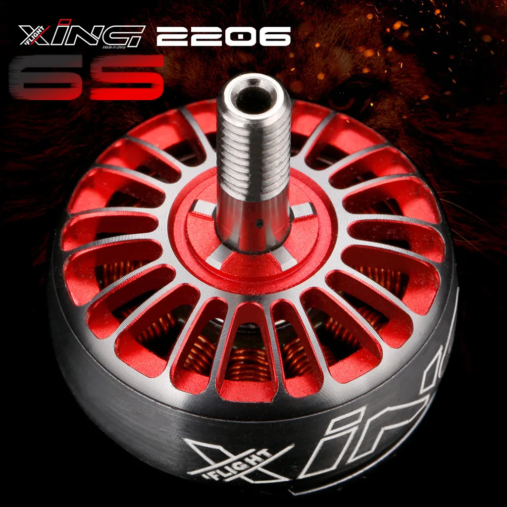 

HINST iFlight XING 2206 1700/1850/2750KV Brushless Motor 2-6S For FPV RC Drone APR12 P50