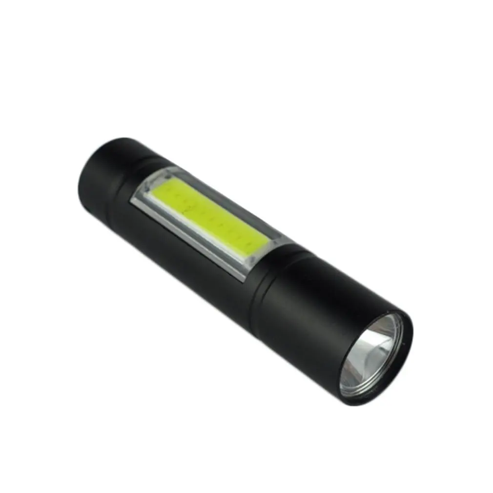 

Portable Aluminum Alloy USB Rechargeable LED Flashlight Torch Inspection Lamp Fixed Focus Flashlight