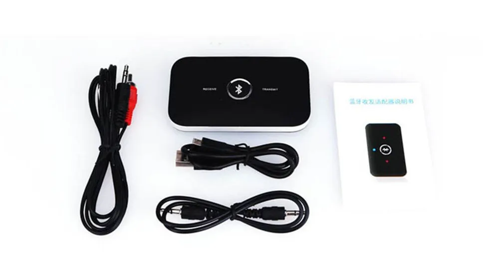 YKSO 2in1 Bluetooth 4.1 Transmitter & Receiver B6 Wireless adapter Aux 3.5mm Audio Player for TV Smartphone (12)