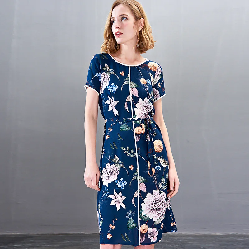 Новинка лета 2019 женское платье в европейском и американском стиле из 92%