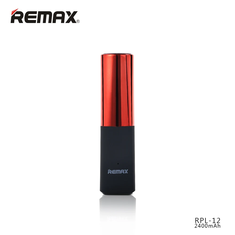 REMAX LIPMAX 2400mAh Power Bank Inspired Lipstick Portable Phone Charger Power Bank External Battery for phone Beauty Women REMAX LIPMAX 2400mAh Power Bank Inspired Lipstick Portable Phone Charger Power Bank External Battery for phone Beauty Women