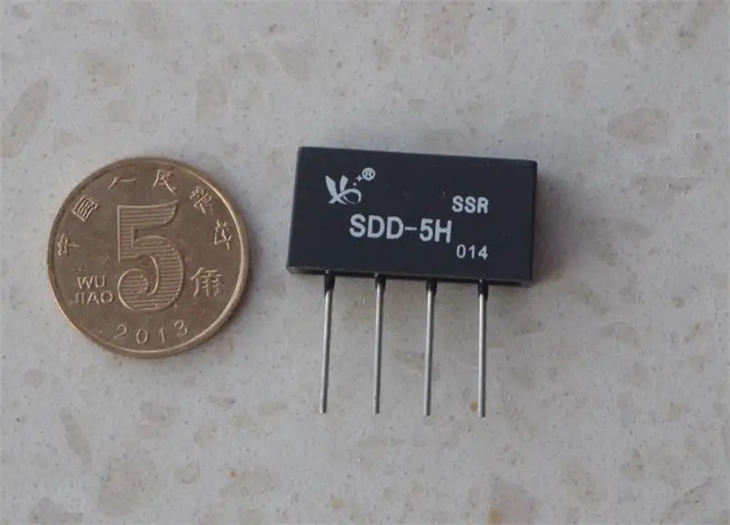 

Mini Solid State Relay SDD-5H DC 5A 50VDC PCB Welded Type Normally Open SSR Switch