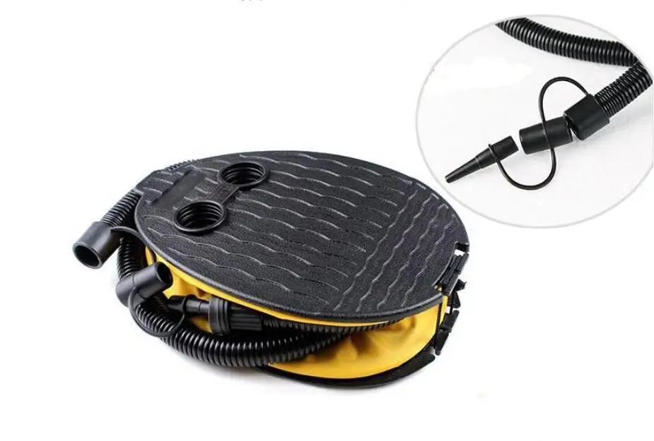 Mounchain في الهواء الطلق التجديف قارب خطوة على التضخم مضخة ل وسادة هوائية السرير المحمولة نافخة