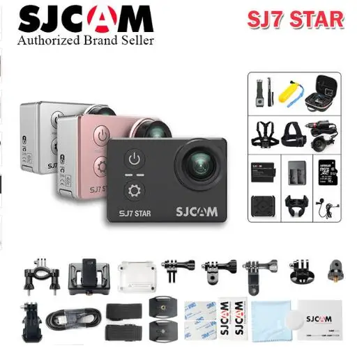 

32G TF Card Original SJCAM SJ7 Star Sports Action Camera 4K DV HD 2.0" Touch Screen Waterproof camera sport SJCAM better go pro