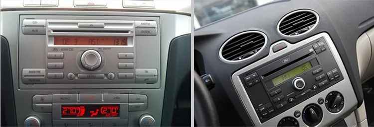 Clearance Dasaita 7" Android 8.0 2 Din DVD Player Car Multimedia for Ford Focus 2 Mondeo Kuga Fiesta 2003 2004 2005 2006 2007 Autoradio 2