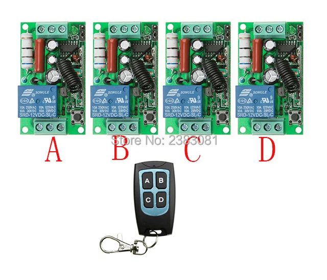 Aliexpress Com Buy Ac220v 1ch 10a Rf Wireless Remote