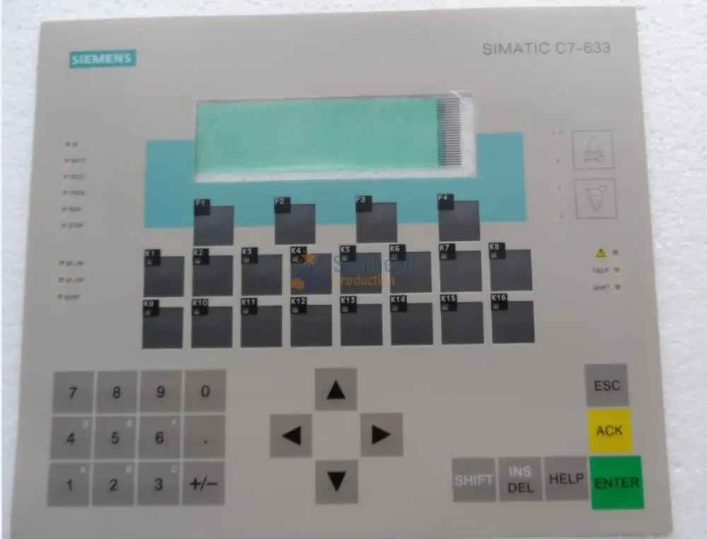 

C7-633 6ES7633-2BF02-0AE3 for Siemens Simatic HMI Panel Keypad Membrane buttons warranty,NEW AND IN STOCK