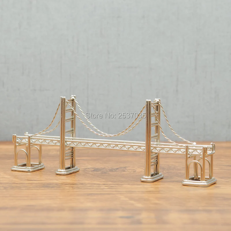 

FREE SHIPMENT J26 GOLDEN GATE BRIDGE SMALL MODEL 3D SCULPTURE/DECORATION ART CRAFTS WEDDING&BIRTHDAY&HOME&OFFICE&GIFT&PRESENT