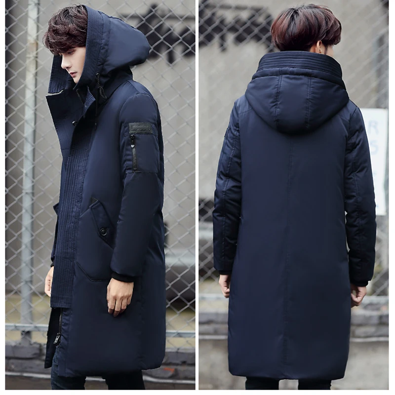 

2018 New Casual White Duck Down Jacket Men's Autumn And Winter Warm Jacket Men's Ultra Light Duck Down Windproof Cotton Clothing